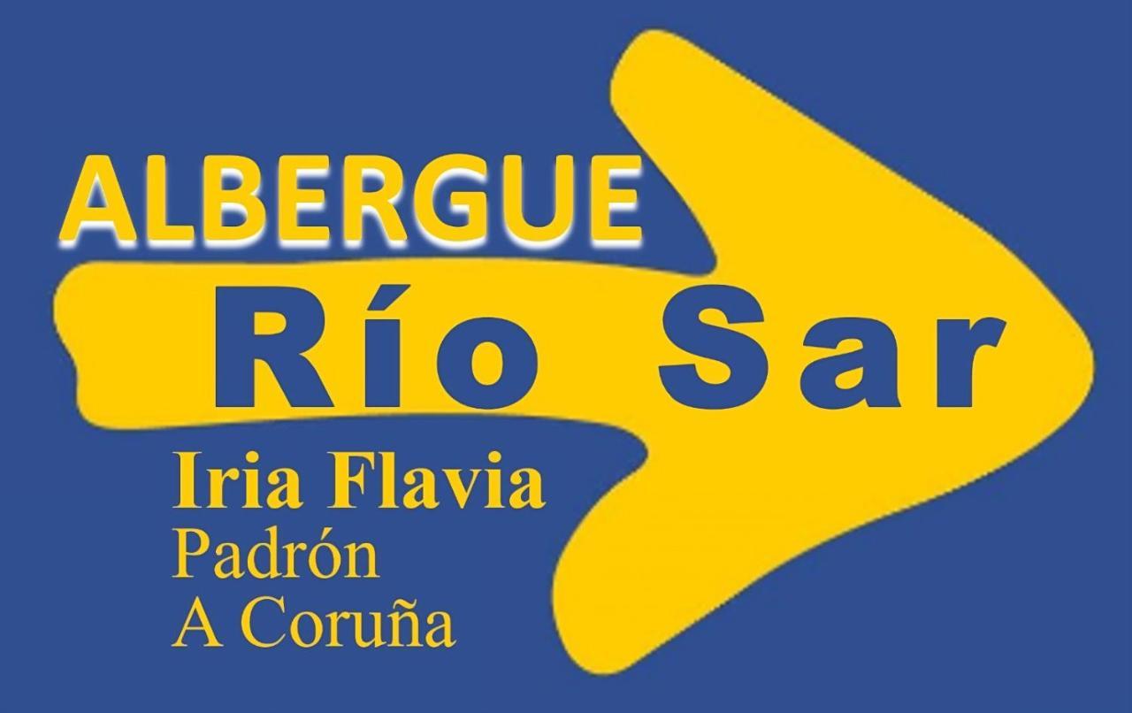Albergue Cafeteria Rio Sar Padrón Buitenkant foto
